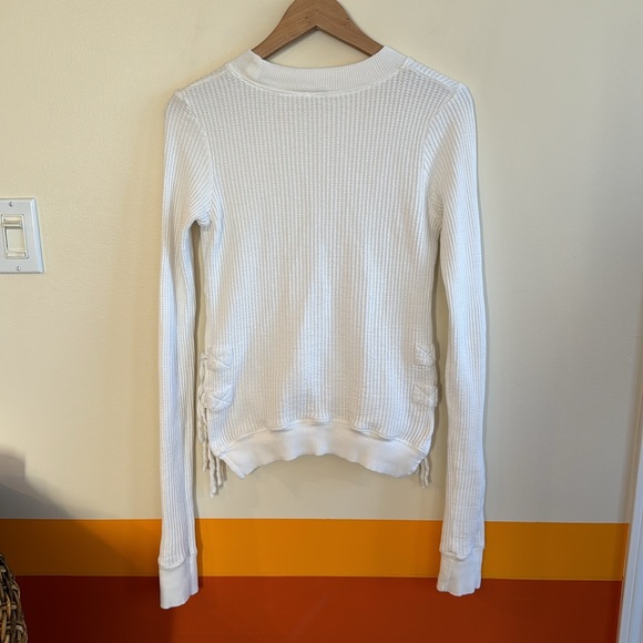 Free People One Interlaken Cropped Thermal . - Picture 6 of 7